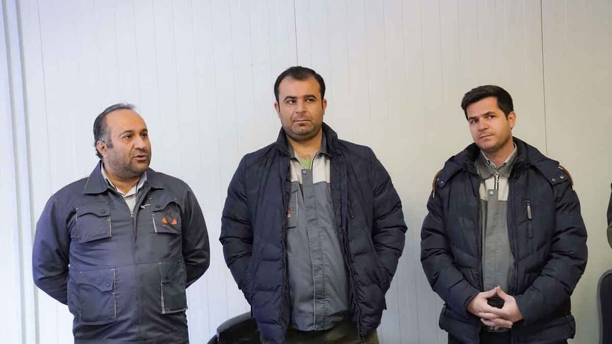 دیدار صمیمی مدیران سیمیدکو با کارگران و کارکنان کارخانه سنگ شکن