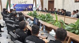 ‌تأکید مدیرعامل فولاد غدیر نی ریز بر اخلاق‌مداری و وفای به عهد در آیین تجلیل از کارکنان حراست