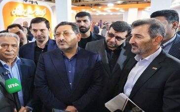 صبح امروز انجام شد؛بازدید اتابک و سمیعی‌نژاد از نوزدهمین نمایشگاه ایران کانمین ۲۰۲۵