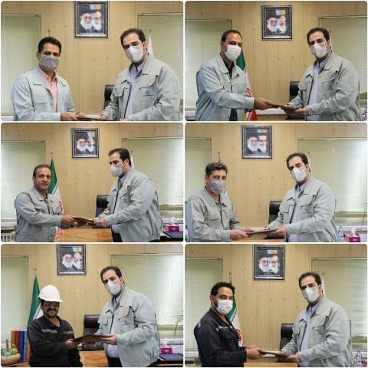 چهارمین دوره ی تقدیر از کارکنان نمونه فولاد خراسان اجرا شد
