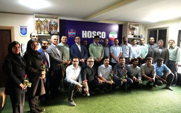 گزارش تصویری تقدیر مدیرعامل فولاد هرمزگان از کارکنان امور ورزش