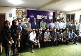 گزارش تصویری تقدیر مدیرعامل فولاد هرمزگان از کارکنان امور ورزش
