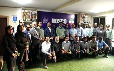گزارش تصویری تقدیر مدیرعامل فولاد هرمزگان از کارکنان امور ورزش