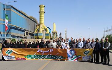 از آزادگان سرافراز نی‌ریز در فولاد غدیر نی‌ریز تجلیل شد