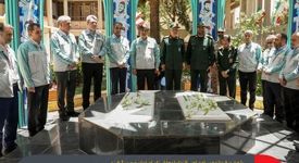 تجدید پیمان با آرمان‌های شهدا در فولاد مبارکه به‌مناسبت سالروز آزادسازی خرمشهر