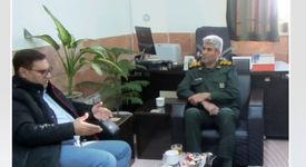 افزایش تعامل و همکاری ناحیه مقاومت بسیج و شرکت آلومینا برای توسعه شهرستان