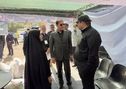 بازدید میدانی مدیرعامل گروه فولاد خوزستان از موکب شهدای شرکت در پایتخت