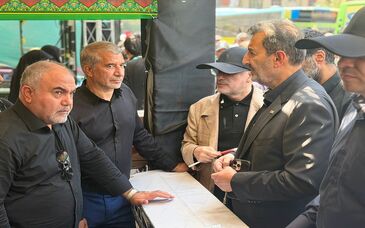 گزارش تصویری / خدمات رسانی «موکب شرکت ملی صنایع مس ایران» به مردم سوگوار در روز وداع باشکوه تهران با رهبر شهید