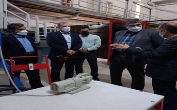 بازدید معاون برنامه ریزی و توسعه ایمپاسکو از طرح پایلوت تولید آلومینا از آلومین  