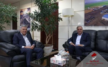 دیدار نماینده اسدآباد با داریوش اسماعیلی، مدیرعامل صبانور