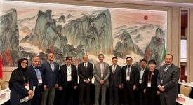 رئیس هیأت عامل ایمیدرو با رئیس انجمن معدنکاری چین دیدار کرد