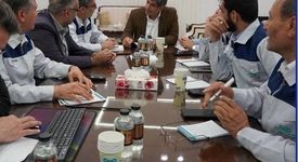 بازدید مدیرعامل گروه فولاد مبارکه از شرکت فولاد سنگان؛ بررسی عملکرد فولادسنگان با حضور سعید زرندی