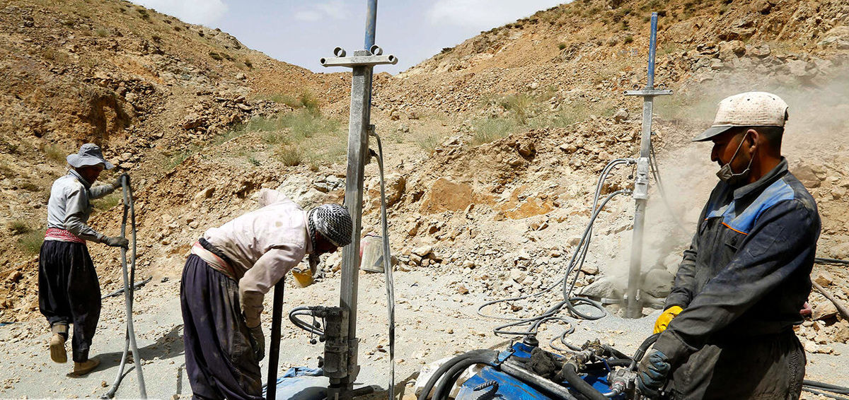 رونق تولید و اشتغال پیشروی معادن کردستان