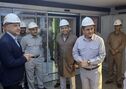 بازدید مدیرعامل شرکت ملی مس از کارخانه تغلیظ مجتمع مس سرچشمه

