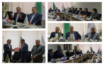 تأکید بر تداوم مسیر توسعه و تکمیل طرح‌های راهبردی در مراسم تودیع و معارفه مدیرعامل صبانور

