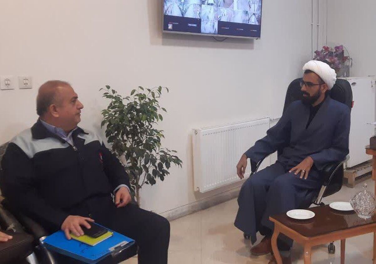 دیدار مدیرعامل ذوب آهن اصفهان با رئیس دادگستری و دادستان شهرستان لنجان