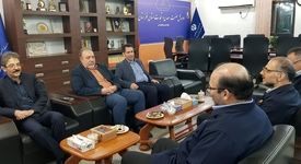 در راستای تعامل بیشتر با سازمان صمت مدیرعامل شرکت فولاد خوزستان با سرپرست سازمان صمت خوزستان دیدار نمود