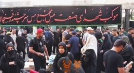 خدمت‌رسانی ۴ موکب شرکت ملی صنایع مس ایران به زوار حضرت اباعبدالله الحسین (ع)