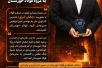 اهدای تندیس تاب‌آوری ملی به گروه فولاد خوزستان