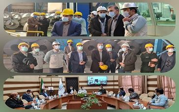 نشست شورای تأمین بروجن در شرکت ورق خودرو چهارمحال و بختیاری