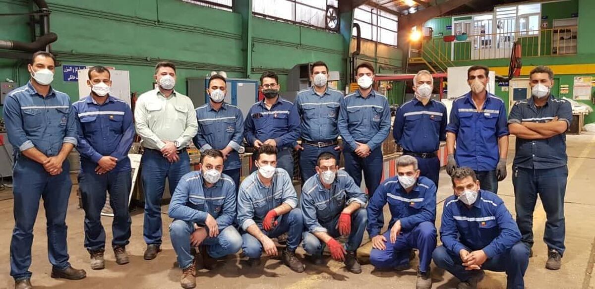  قاب خاطره (کارکنان تلاشگر واحد کولر شاپ و اتوماسیون ابزار دقیق)فولاد خوزستان