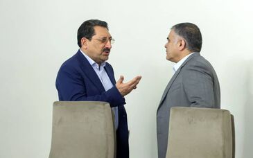 گفت‌وگوی سرپایی وزیر صمت و نفت