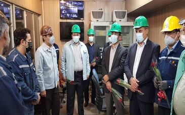 مدیرعامل، رییس و اعضای هیات مدیره از سایت صنعتی شرکت فولاد خوزستان بازدید کردند
