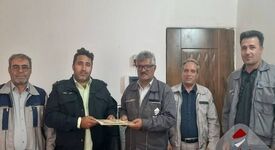 تکریم امنیت و اقتدار؛ دیدار مدیر و کارکنان مجتمع شهرک صبانور با نیروهای انتظامی مستقر در انبار ناریه

