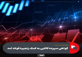 گواهی سپرده کالایی به کمک زنجیره فولاد آمد