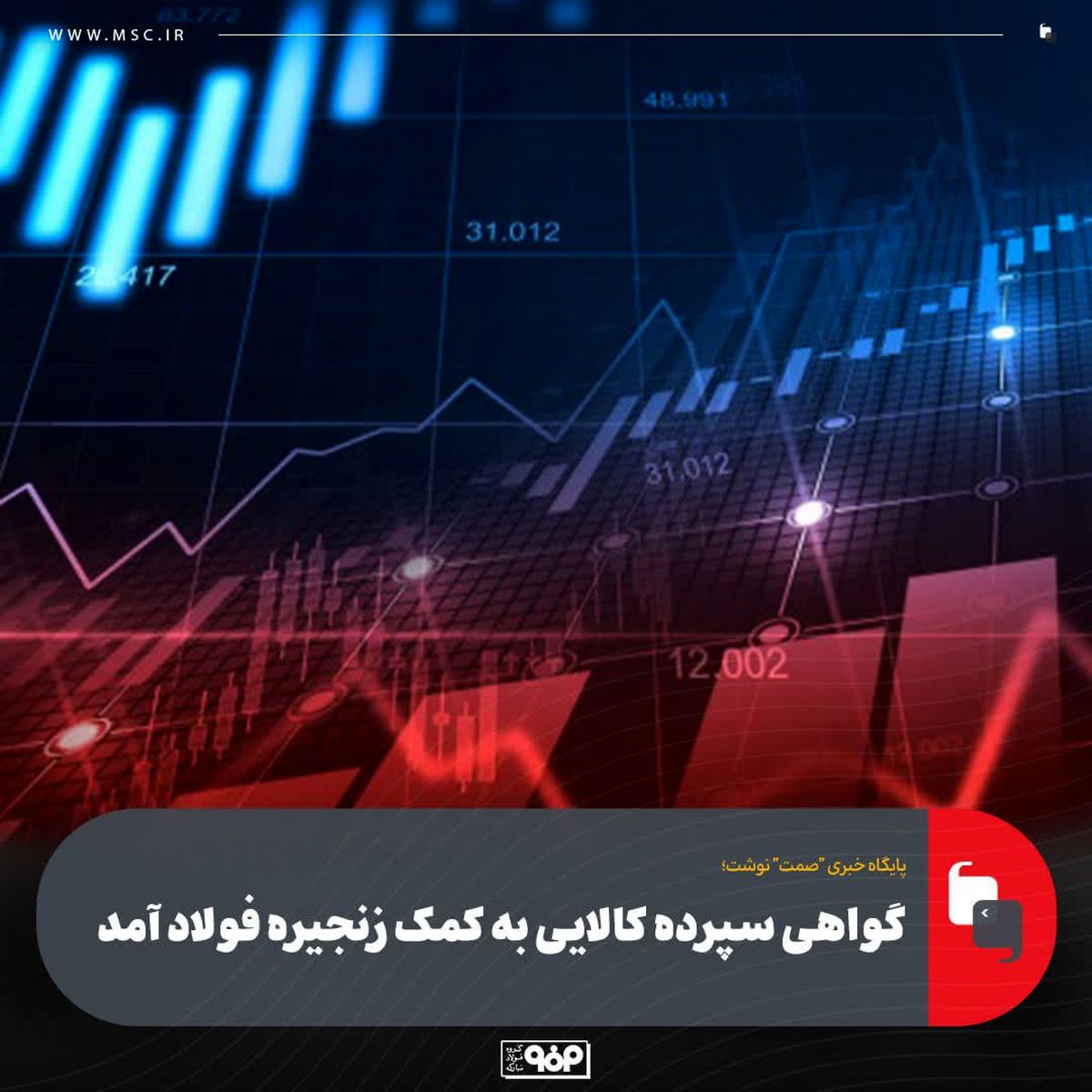 گواهی سپرده کالایی به کمک زنجیره فولاد آمد