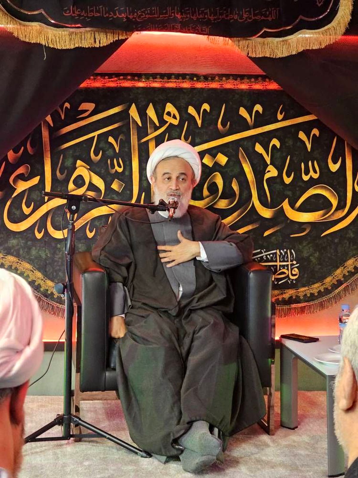 اقامه عزا شهادت حضرت زهرا(س) در دفتر تهران شرکت آهن و فولاد ارفع