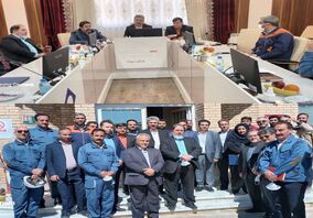 مراسم تودیع و معارفه مدیر مجتمع طلای موته