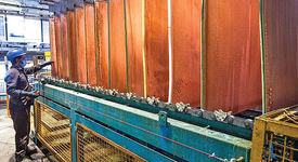 تقاضای نوین،‌فلز سرخ را گران کرد/تب مس در بازار جهانی