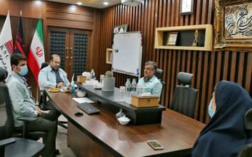  دیدار مدیرعامل با کارکنان شرکت فولاد خوزستان