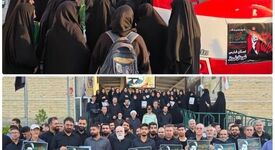 مسئولیت اجتماعی در میدان عمل؛ همراهی فولاد غدیر نی‌ریز با مردم در آیین وداع با رهبر شهید
