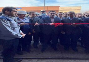 حضور وزیر محترم صنعت، معدن و تجارت، مهندس اتابک و هیات همراه در شرکت صنایع معدنی فولاد سنگان