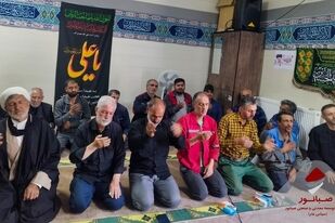 طنین یاد و نام «رهبر شهید» در مجتمع شهرک صبانور با حضور پدر سردار شهید وحید فاطمی‌نژاد