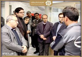 بازدید اعضای هیات مدیره شرکت تجلی از مرکز پژوهش های صنعتی و معدنی فکور
