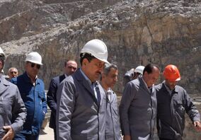 وزیر صمت در بازدید از اولین معدن گردشگری کشور:ظرفیت معدن انگوران مسیر توسعه استان را هموار می‌کند 