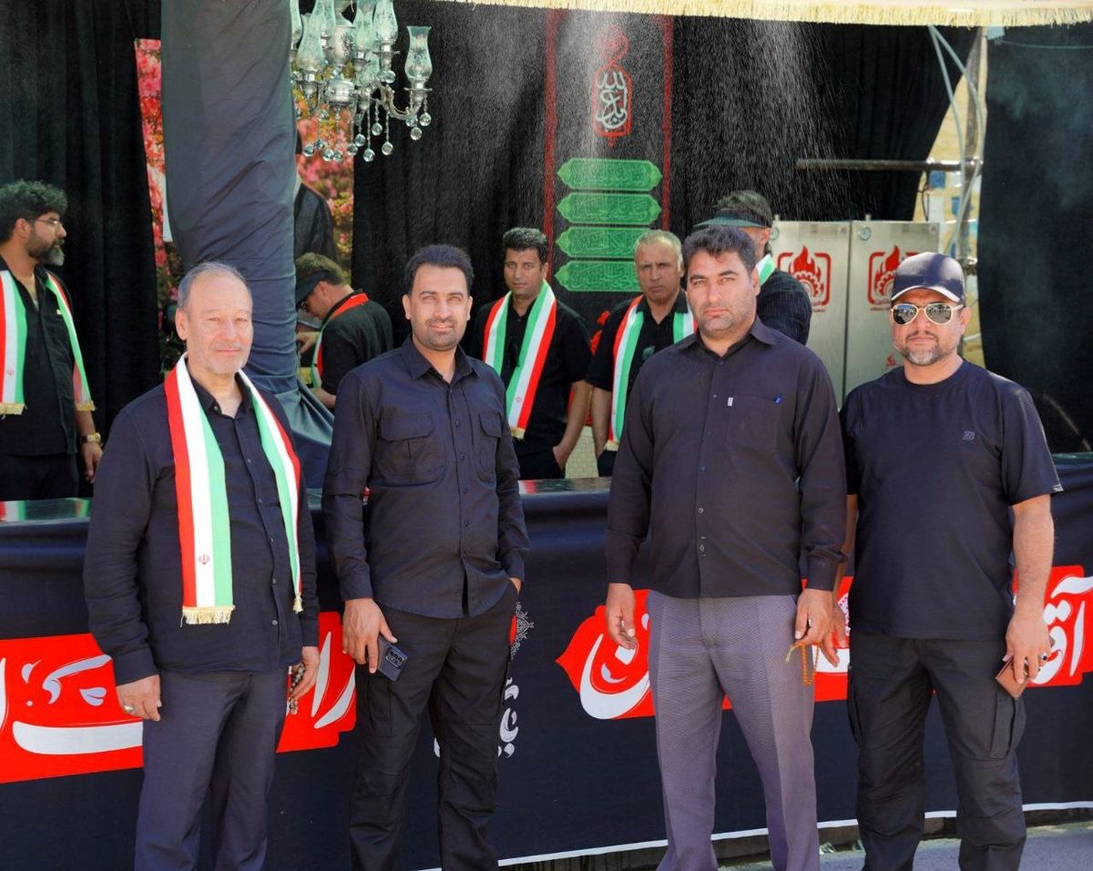 گزارش تصویری موکب فولاد سنگان
