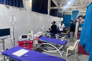 موکب شهدای مس در خدمت زائران