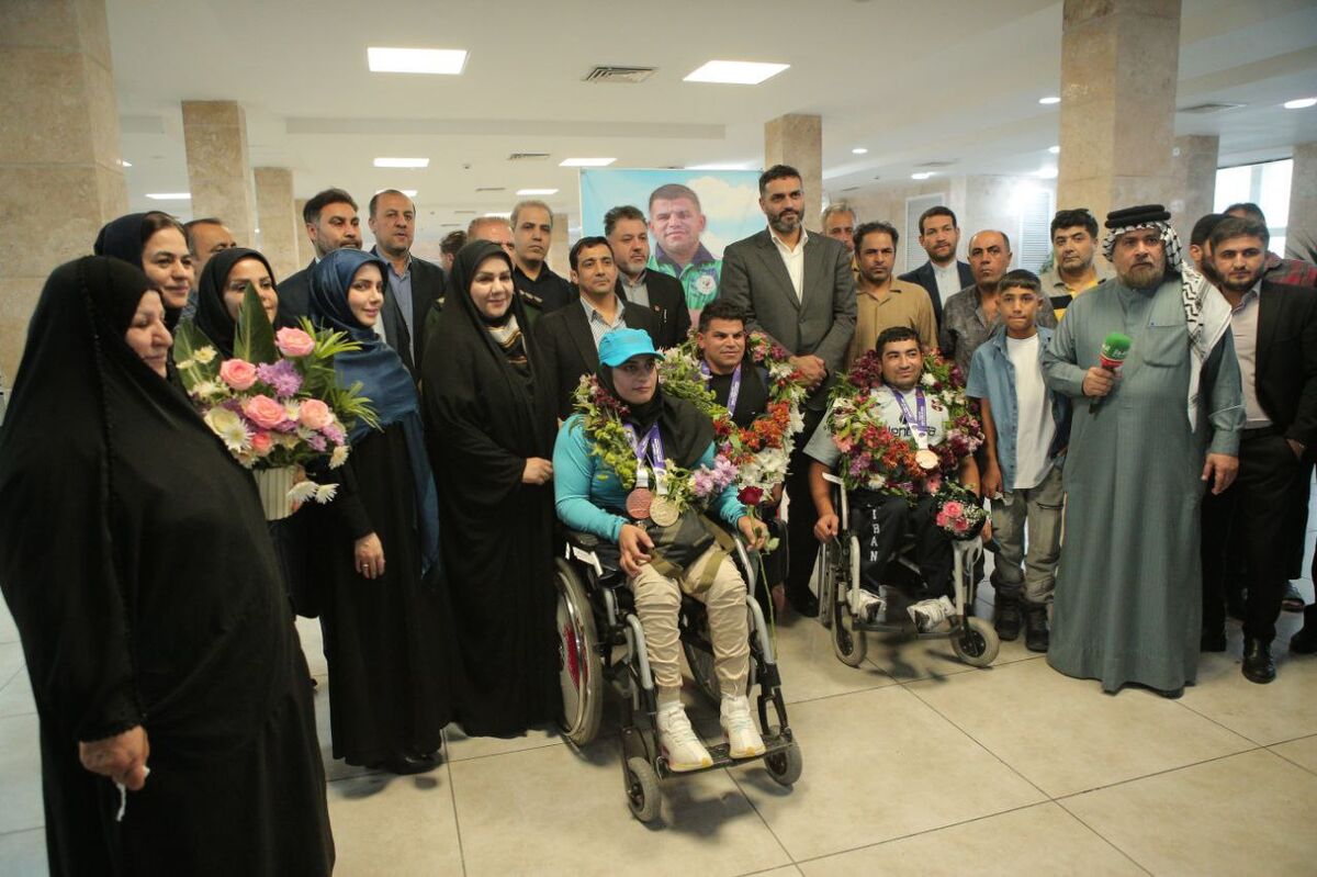 استقبال از قهرمان فولادی پرتاب نیزه جهان