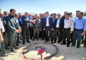 پروژه برق رسانی به معادن شاقز الیگودرز کلنگ زنی شد؛ سرمایه گذاری 140 میلیارد ریالی ایمیدرو 