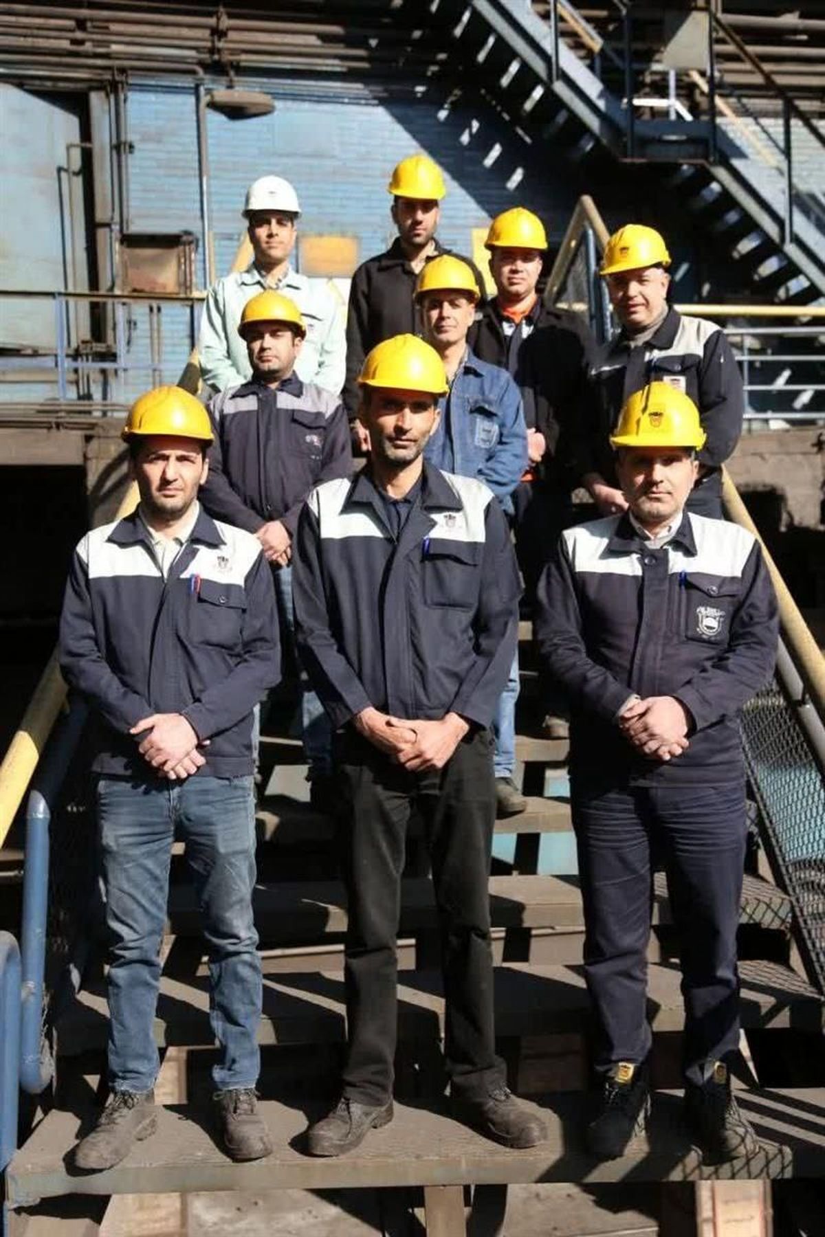 خط بخار اختصاصی کوره بلند یک ذوب آهن اصفهان احداث شد