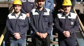 خط بخار اختصاصی کوره بلند یک ذوب آهن اصفهان احداث شد