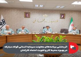 اثربخشی برنامه‌های معاونت سرمایه انسانی فولاد مبارکه در بهبود محیط کار و تقویت اعتماد کارکنان