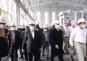  سلول احیای صنایع آلومینیوم جنوب با حضور نایب رئیس مجلس وارد مدار تولید شد
