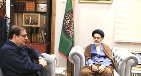 تقدیر رئیس ستاد توسعه و بازسازی عتبات عالیات خوزستان از شرکت فولاد خوزستان 