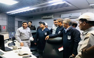 بازدید مدیرعامل شرکت ملی صنایع مس ایران از کارخانه ذوب مس خاتون‌آباد