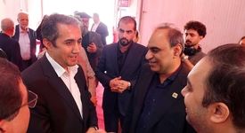 بازدید رئیس هیأت عامل ایمیدرو از غرفه فولاد اکسین خوزستان